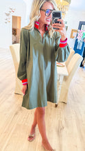 Caryn Lawn Olive Reece Mini Dress