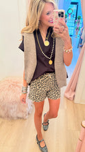 Leopard High Rise Shorts