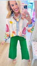 Under The Sea Long Sleeve Blouse