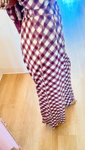Merlot Gingham Pant Set