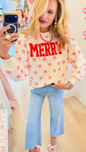 Merry Polka Dot Sweatshirt