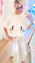 Cream Mallard Cardigan