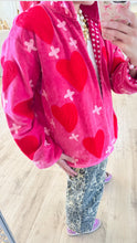 Red and Pink Velvet Heart Jacket