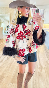 Ivy Jane Shadow Roses Jacket