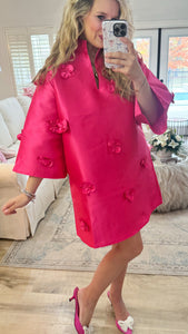 Hot Pink Audrey Dress
