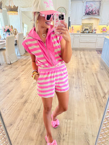 Perfect Pink Square Sunglasses