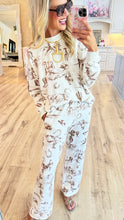 Western Print Pant Set