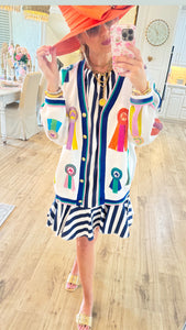 Queen Of Sparkle Racehorse Ribbon Cardigan