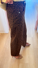 Leopard Print Wide Leg Pants