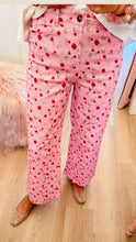 Pink Floral Pants