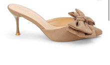 Taupe Bow Heels