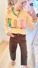 Butter Yellow Boot Sweater