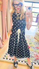 Black Polka Dot Skirt Set