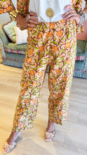 Ivy Jane Peach Rose Bush Barrel Pants