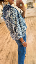 Blue Christmas Toile Top
