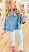 Flying Monkey Optic White High Rise Crop Flare Jeans