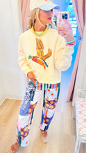 Patchwork Barrel Jeans