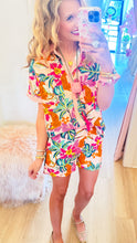 Blush Multi Tropical Print Short Set