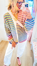Rainbow Stripe Cardigan