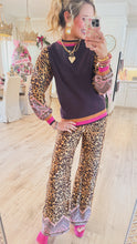 Brown Multi Leopard Print Pants