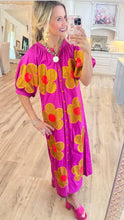 Queen of Sparkle Button Up Flower Dress