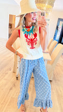 Sleeveless Lobster Sweater Top