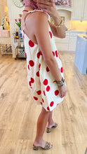 Red Polka Dot Mini Dress