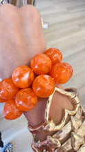 Orange Beaded Bracelet