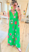 Kelly Green Postcard Maxi Dress