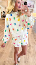 Queen of Sparkle Multi Color Spider Short