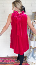 Raspberry Velvet Dress