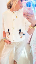 Cream Mallard Cardigan