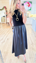 Black Two Toned THML Maxi Dress