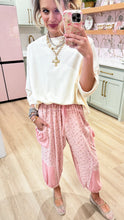 Pink Multi Floral Jogger
