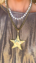 Gold Crystal Necklace