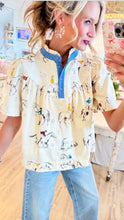 THML Cream Jockie Embroidered Top