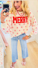 Merry Polka Dot Sweatshirt