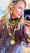 Green Opal Beaded Necklace