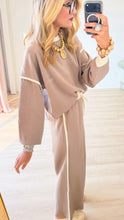 Cocoa Contrast Trim Scuba Set