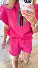 Deal of the Day Pink Striped Detailed Set