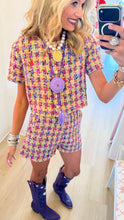 Buddy Love Colorful Tweed Short Set