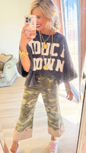 Navy Touch Down Oversized Sweatshirt