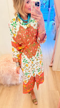 Uncle Frank Multi Bordered Maxi Dress