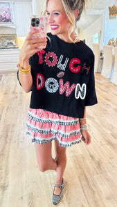 Red and Black Gingham Skirt