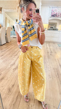 RESTOCK Yellow Polka Dot Barrel Jeans