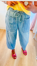 Denim Wide Leg Pants