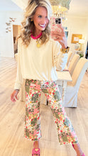 Off White Bubble Hem Long Sleeve Top