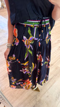 THML Black Floral Skirt
