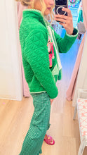 Green Quilted Nutcracker Jacket