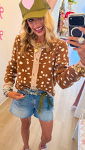 Deer Pattern Cardigan